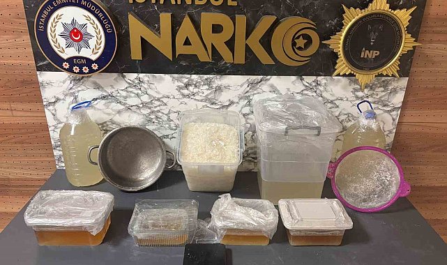 İstanbul'da uyuşturucu operasyonu: 26 kilo uyuşturucu ele geçirildi