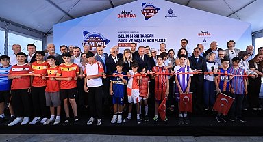İstanbul'da Selim Sırrı Tarcan Spor ve Yaşam Kompleksi hizmete açıldı