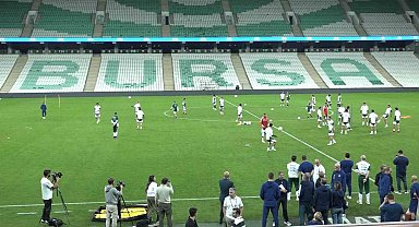 İtalya, Türkiye maçı öncesi son antrenmanını gerçekleştirdi