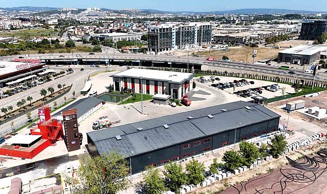İtfaiyenin kapasitesini artıracak depo binası tamamlandı