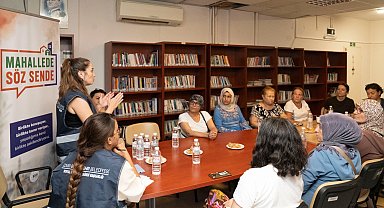 İzmir Büyükşehir mahallelinin sesini dinliyor