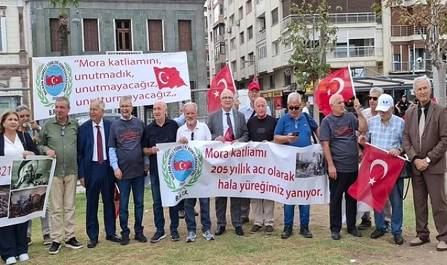 İzmir'de 205 yıllık acı için tek ses oldular