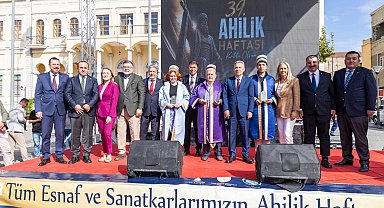 İzmir'de 39. Ahilik Haftası coşkuyla kutlandı