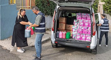 İzmir'de okullara hijyen seti desteği