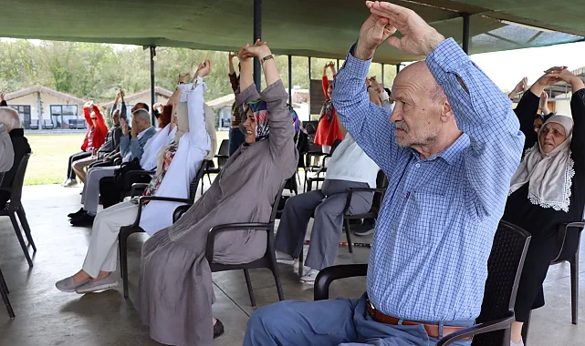 İzmit'te Alzheimer Yaşam Evi sakinleri doğayla buluştu