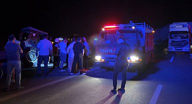 İznik'te tır, traktöre arkadan çarptı: 1 ölü