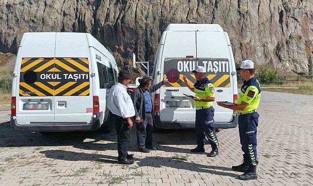 Jandarmadan okul servislerine denetim