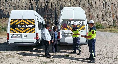 Jandarmadan okul servislerine denetim
