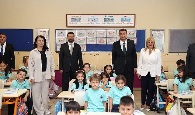 Kağıthane'de ilk ders zili heyecanı