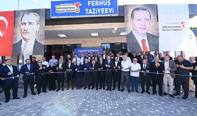 Kahramanmaraş'ta Ferhuş Taziyeevi hizmete açıldı