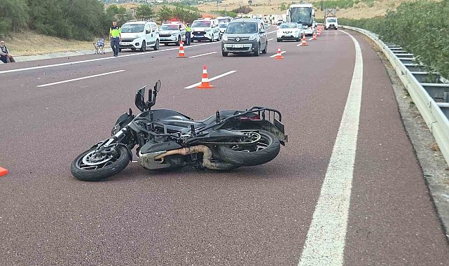 Kamyona çarpan motosiklet sürücüsü hayatını kaybetti