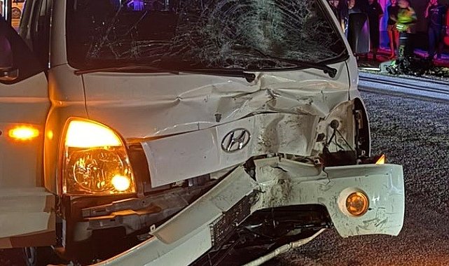 Kamyonetle çarpışan motosikletin 16 yaşındaki sürücüsü hayatını kaybetti