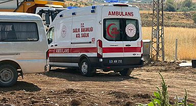 Kamyonun üzerinden düşen şahıs yaralandı