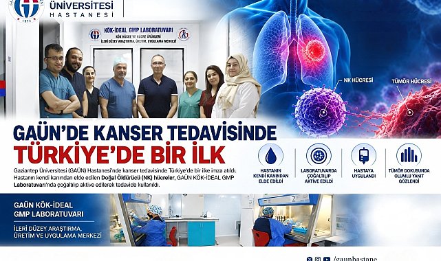 Kanser tedavisinde Türkiye'de bir ilk