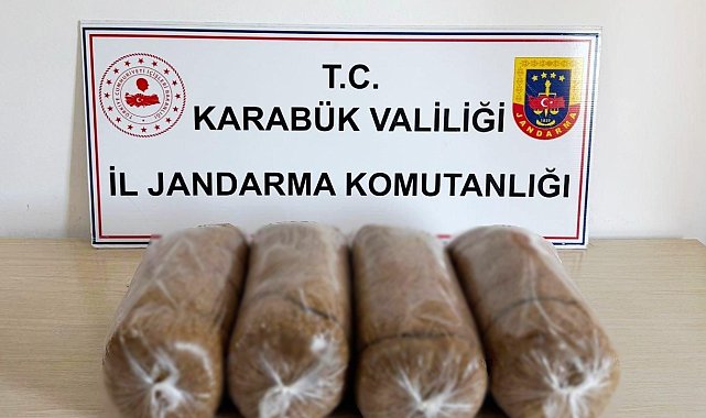 Karabük'te uyuşturucu ve kaçak tütün operasyonu
