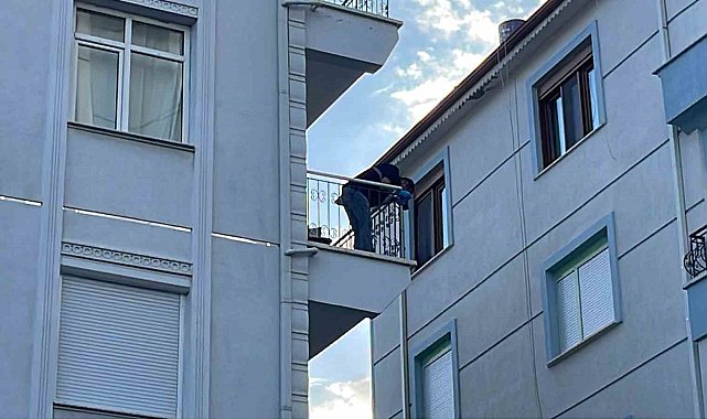 Karaman'da balkondan düşen şahıs hayatını kaybetti