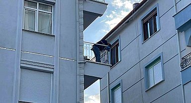 Karaman'da balkondan düşen şahıs hayatını kaybetti