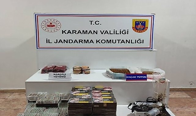 Karaman'da jandarmanın yakaladığı 43 kişiden 4'ü tutuklandı