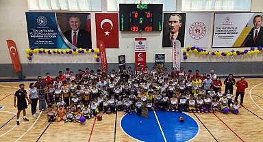 Karaman'da "Altın Bilekler Basketbol Şöleni" düzenlendi