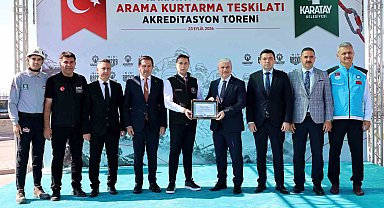 Karatay, arama kurtarmada Konya'nın akredite tek ilçesi oldu