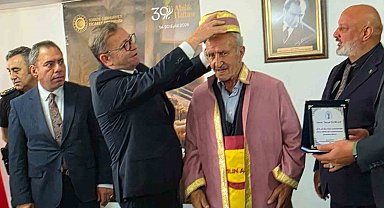 Kars'ta Ahilik Haftası coşkusu: Yılın Ahisi Tayyar Kaplan'a şed bağlandı