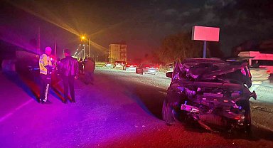 Kars'ta trafik kazası: 4 yaralı