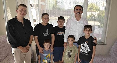 Kaymakam Ateş, Atça'da vatandaşların kapısını çaldı