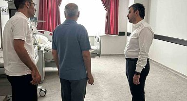 Kaymakam Atış, Dicle Devlet Hastanesini inceledi