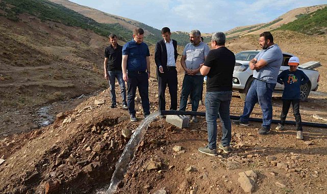 Kaymakam Demirer, köylerde yürütülen çalışmaları inceledi
