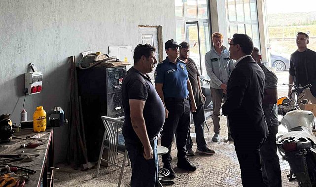 Kaymakam Demirtaş mesaiye esnaf ziyaretiyle başladı