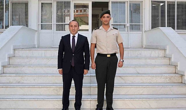 Kaymakam Erdoğan, Çınar'a yeni görevinde başarı diledi
