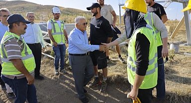 Kayseri Erciyes'de dağ kızağına geri sayım