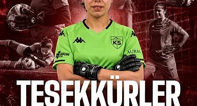 Kayseri Kadın Futbol Kulübü'nde Yağmur Karademir ile yollar ayrıldı