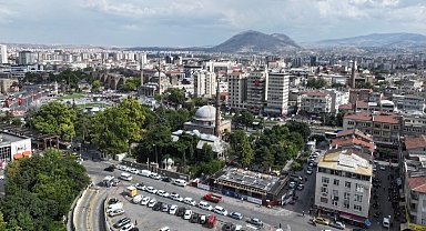Kayseri Kocasinan'da Kurşunlu Camii'ne ek şadırvan