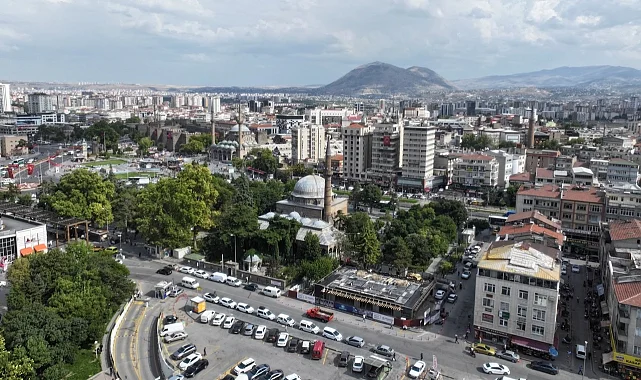 Kayseri Kocasinan'da Kurşunlu Camii'ne ek şadırvan