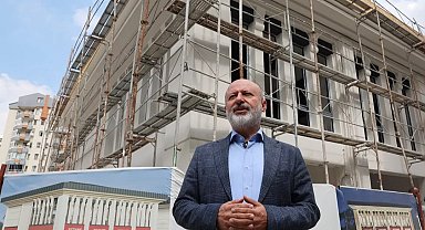 Kayseri Kocasinan'da Yeni Sinan Kütüphanesi için geri sayım