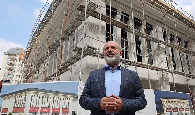 Kayseri Kocasinan'da Yeni Sinan Kütüphanesi için geri sayım