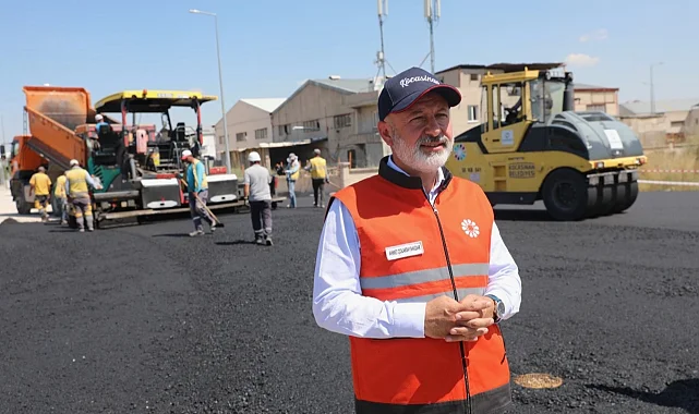 Kayseri Kocasinan'ın altyapısında dömüşüm tam gaz sürüyor