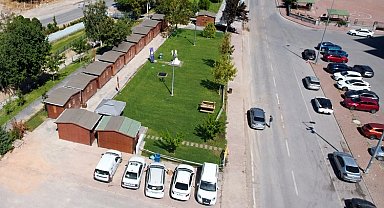 Kayseri Talas'ta Sahaflar Çarşısı yeni yerinde