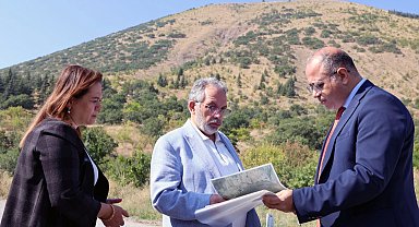 Kayseri Talas'ta yangına karşı 'kalkan' önlemi