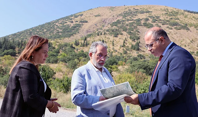 Kayseri Talas'ta yangına karşı 'kalkan' önlemi