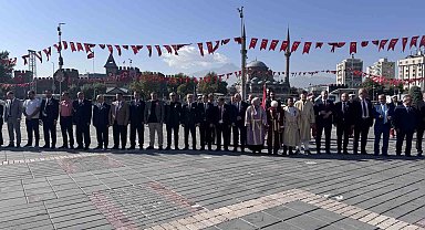 Kayseri'de ahilik kutlamaları çelenk sunma töreni ile başladı