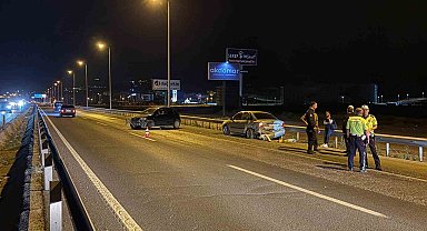 Kayseri'de iki otomobil çarpıştı: 1 yaralı