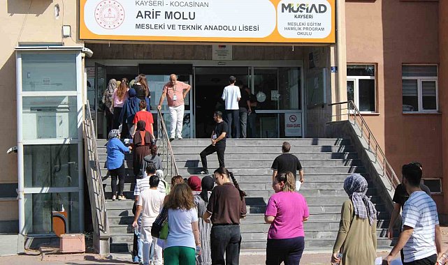Kayseri'de KPSS heyecanı