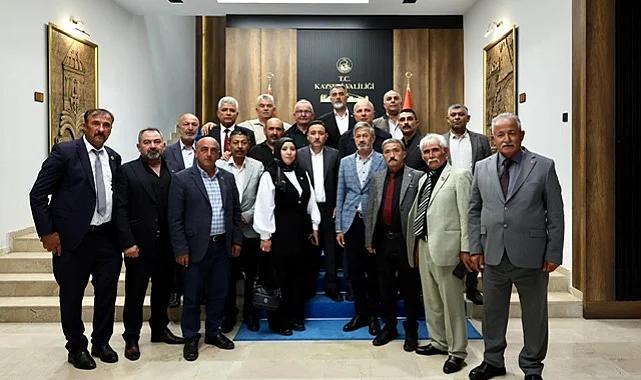 Kayseri'de kurumlar ve muhtarlar aynı masada