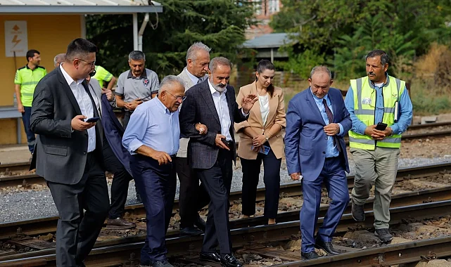 Kayseri'nin ulaşım altyapısı için TCDD ile zirve