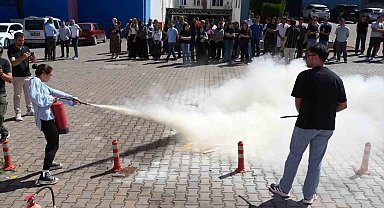 KBÜ Tıp Fakültesinde deprem ve yangın tatbikatı