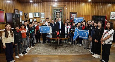 Kerkük'ten Erzurum'a uzanan eğitim köprüsü: Başarılı öğrenciler Rektör Hacımüftüoğlu'nun misafiri oldu