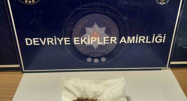 Keşan'da uyuşturucu ile yakalanan şüpheli gözaltına alındı