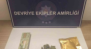Keşan'da üzerlerinde uyuşturucu ele geçirilen 2 şüpheli gözaltına alındı